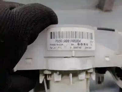 Peça sobressalente para automóvel em segunda mão comando de sofagem (chauffage / ar condicionado)  por citroen c1 audace referências oem iam p69610001a  