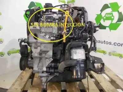Second-hand car spare part complete engine for seat toledo (1l) 1.9 tdi oem iam references afn  