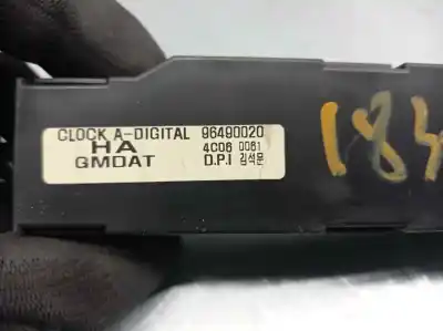 Second-hand car spare part clock for daewoo lacetti 1.4 cat oem iam references 96490020  