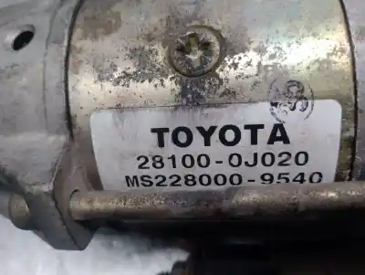 Автозапчастина б/у двигун запускається для toyota yaris (ncp1/nlp1/scp1) 1.3 expo посилання на oem iam 281000j020  ms2280009540