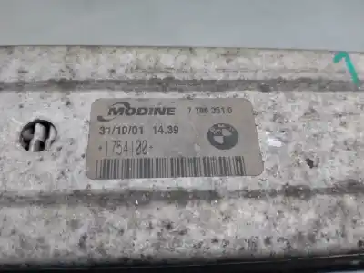 Peça sobressalente para automóvel em segunda mão intercooler por bmw serie 3 touring (e46) 3.0 24v turbodiesel cat referências oem iam 17517786351  1754100