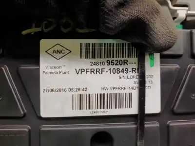 Автозапчастина б/у панель інструментів для renault captur i (j5_, h5_) 1.5 dci 90 посилання на oem iam 248109520r  vpfrrf10849rn