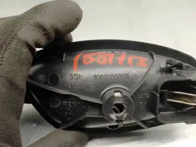 Автозапчасти б/у левая задняя внутренняя ручка за renault captur i (j5_, h5_) 1.5 dci 90 ссылки oem iam 806700006r  