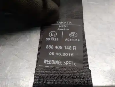 Автозапчасти б/у задний левый ремень безопасности за renault captur i (j5_, h5_) 1.5 dci 90 ссылки oem iam 888405148r  
