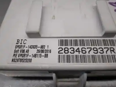 Second-hand car spare part electronic module for renault captur i (j5_, h5_) 1.5 dci 110 oem iam references 283467937r  