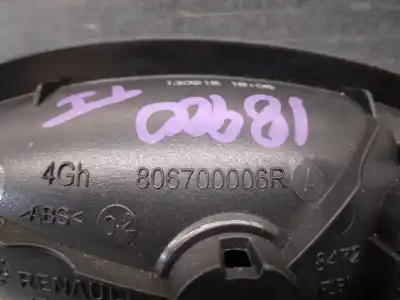 Автозапчастина б/у ліва задня внутрішня ручка для renault captur i (j5_, h5_) 1.5 dci 110 посилання на oem iam 806700006r  