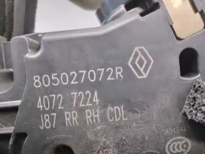 Автозапчастина б/у замок заднього правого дверя для renault captur i (j5_, h5_) 1.5 dci 110 посилання на oem iam 805027072r  