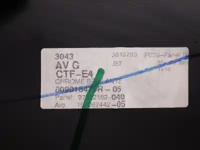 Автозапчастина б/у оббірка передніх дверей ліва для renault captur i (j5_, h5_) 1.5 dci 110 посилання на oem iam 809018475r  