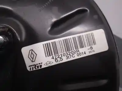 Second-hand car spare part brake servo for renault captur i (j5_, h5_) 1.5 dci 110 oem iam references 472103202r  