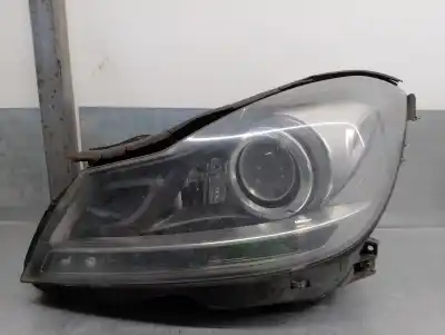Second-hand car spare part left headlight for mercedes-benz clase c (w204) coupe 2.1 cdi cat oem iam references a2048204339  