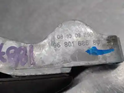 Автозапчастина б/у завнішня ручка задня ліва для citroen c3 picasso 1.6 16v hdi посилання на oem iam 9680168680  