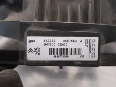 Автозапчасти б/у электрический вентилятор за citroen c3 / c3 origin iii (sx) 1.2 vti 82 ссылки oem iam 9829774580  