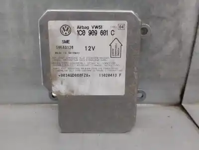 Автозапчастина б/у блок управління подушками безпеки для skoda fabia (6y2/6y3) 1.4 посилання на oem iam 1c0909601c