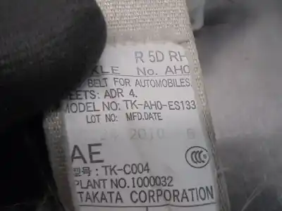 Автозапчастина б/у задній правий ремін безпеки для subaru legacy berl. b13 (bl) 2.0 d classic посилання на oem iam 64660aj102wj  