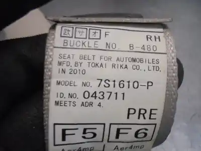 Автозапчасти б/у правый передний ремень безопасности за subaru legacy berl. b13 (bl) 2.0 d classic ссылки oem iam 7s1610p  