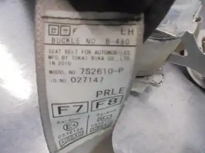 Автозапчастина б/у передній лівий ремін безпеки для subaru legacy berl. b13 (bl) 2.0 d classic посилання на oem iam 7s2610p  
