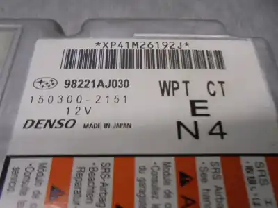 Автозапчастина б/у блок управління подушками безпеки для subaru legacy berl. b13 (bl) 2.0 d classic посилання на oem iam 98221aj030  1503002151