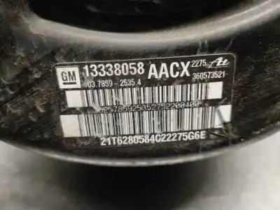 Second-hand car spare part brake servo for opel astra j gti sedan oem iam references 13338058  03785925354 Second-hand car spare part brake servo for opel astra j gti sedan oem iam references 13338058  03785925354