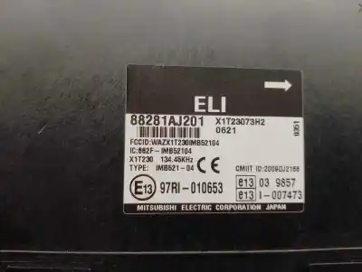 Автозапчастина б/у електронний модуль для subaru legacy berl. b13 (bl) 2.0 d classic посилання на oem iam 88281aj201  97ri010653