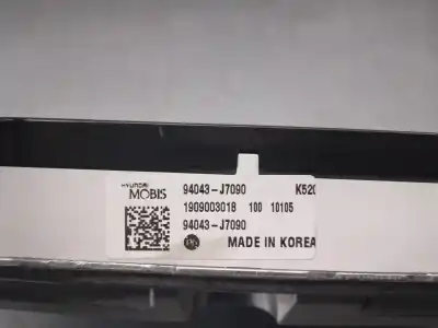 Автозапчастина б/у панель інструментів для kia xceed 1.4 tgdi cat посилання на oem iam 94043j7090  1909003018