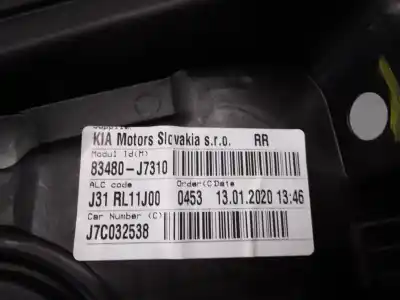 Автозапчасти б/у задний правый стеклорегулятор за kia xceed 1.4 tgdi cat ссылки oem iam 83480j7310  