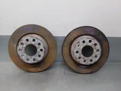 Peça sobressalente para automóvel em segunda mão disco de travão traseiro por volkswagen tiguan (5n_) 2.0 tdi 4motion referências oem iam 5q0615601g