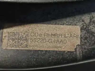Автозапчасти б/у рычаг задней нижней правой подвески за kia xceed 1.4 tgdi cat ссылки oem iam 55220g4aa0  