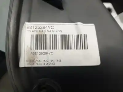 Автозапчасти б/у обивка передней правой двери за citroen c4 picasso seduction ссылки oem iam 98125294yc  