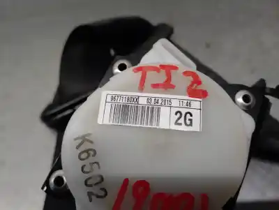 Автозапчастина б/у задній лівий ремін безпеки для citroen c4 picasso seduction посилання на oem iam 96771180xx  