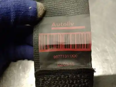 Автозапчастина б/у передній лівий ремін безпеки для citroen c4 picasso seduction посилання на oem iam 96771311xx  