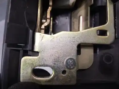 Second-hand car spare part trunk lock for mercedes-benz clase e (w210) berlina 2.6 cat oem iam references a2107500784  