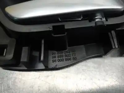 Автозапчасти б/у внутренняя задняя правая ручка за citroen c4 picasso seduction ссылки oem iam 9660525380  