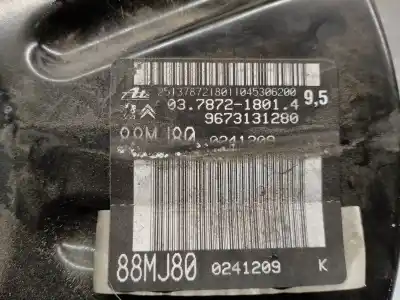 Second-hand car spare part brake servo for citroen c4 picasso seduction oem iam references 9673131280  03787218014