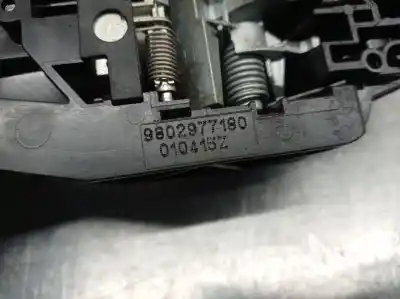 Автозапчасти б/у наружная рукоятка передняя справа за citroen c4 picasso seduction ссылки oem iam 9802977180  