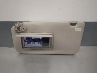 Peça sobressalente para automóvel em segunda mão pára-sol esquerdo por mitsubishi space star (a00) 1.2 referências oem iam 7620b731hb
