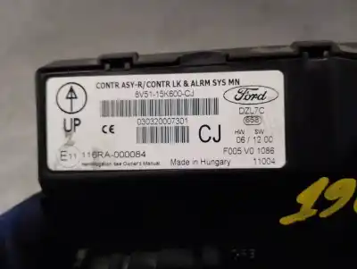 İkinci el araba yedek parçası elektronik modül için ford fiesta vi (cb1, ccn) 1.25 oem iam referansları 8v5115k600  