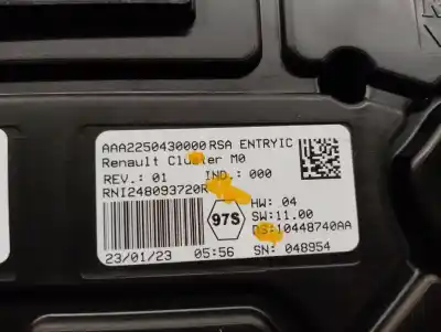 Peça sobressalente para automóvel em segunda mão quadrante por dacia duster (hm_) 1.3 tce 130 4x4 (hmmf) referências oem iam 248093720r  