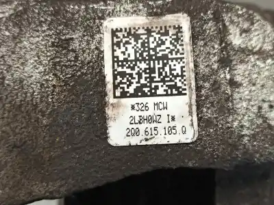 Автозапчастина б/у передній лівий гальмум для skoda kamiq (nw4) 1.5 tsi посилання на oem iam 2q0615105q  