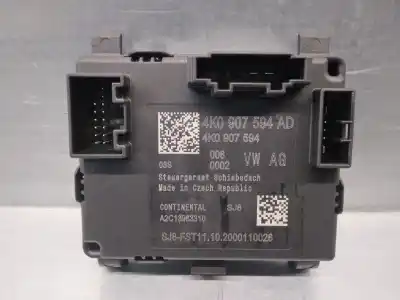 İkinci el araba yedek parçası elektronik modül için skoda kamiq (nw4) 1.5 tsi oem iam referansları 4k0907594