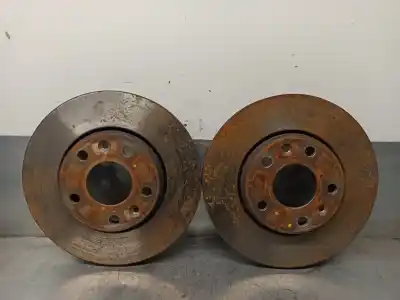 Peça sobressalente para automóvel em segunda mão disco de travão dianteiro por dacia duster (hm_) 1.3 tce 130 4x4 (hmmf) referências oem iam 402066300r