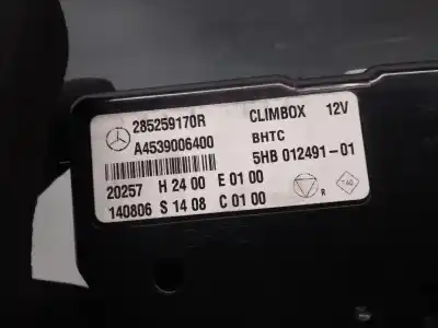 Second-hand car spare part electronic module for smart forfour (451) 1.0 cat oem iam references 285259170r  