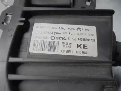 Автозапчастина б/у ліва фара для smart forfour 1.0 cat посилання на oem iam 260602989r  260602989r