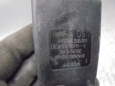 Second-hand car spare part right rear seat belt buckle for smart forfour (451) 1.0 cat oem iam references a4538602585  