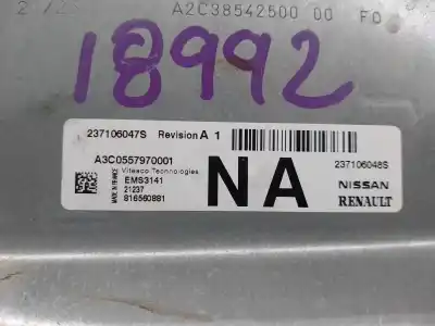 Автозапчастина б/у ебу контролер двигуна для renault captur ii (hf_) tce 90 (hfm6) посилання на oem iam 237106047s  a3c0557970001