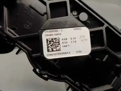 Автозапчастина б/у клімат-контроль для renault captur ii (hf_) tce 90 (hfm6) посилання на oem iam 275100936r  