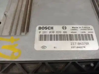 Second-hand car spare part ecu engine control for renault kangoo express 1.5 dci oem iam references 237104376r  0281030899