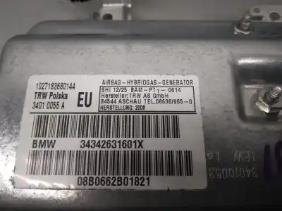 Pezzo di ricambio per auto di seconda mano airbag laterale anteriore destro per bmw x3 (e83) 3.0d riferimenti oem iam 34342631601  