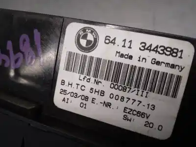 Second-hand car spare part climate control for bmw x3 (e83) 3.0d oem iam references 64113443981  