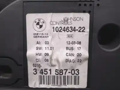 Peça sobressalente para automóvel em segunda mão quadrante por bmw x3 (e83) 3.0d referências oem iam 345158703  102463422
