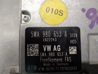 Автозапчастина б/у електронний модуль для seat leon (kl1) 1.5 16v tsi act 131 cv / 96 kw посилання на oem iam 5wa980653a  